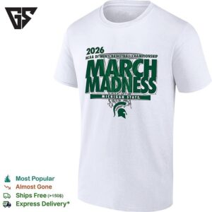 Michigan State Spartans March Madness NCAA Di Men’s Basketball Championship 2026 T-Shirt