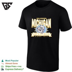 Michigan Wolverines Let’s Go Blue Since 1817 Retro T-Shirt