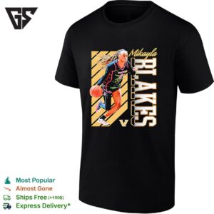 Mikayla Blakes Vanderbilt Basketball NCAA Player Collage T-Shirt