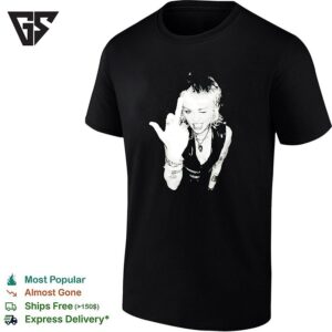Miley Cyrus Hannah Montana Middle Finger Show One’s Teeth T-Shirt