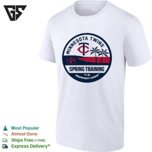 Minnesota Twins Levelwear Spring Training Badge Luxe Signature Knit T-Shirt