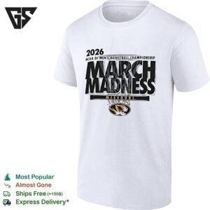 Missouri Tigers NCAA Di Men’s Basketball Championship March Madness 2026 T-Shirt