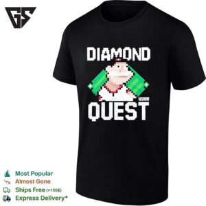 Mlb The Show X Diamond Quest Pixel Style T-Shirt