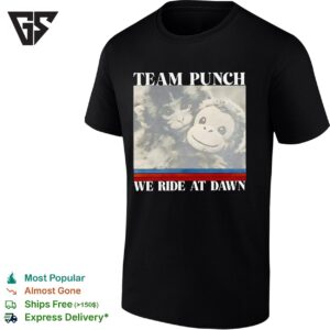 Monkey Punch We Ride At Dawn Vintage T-Shirt