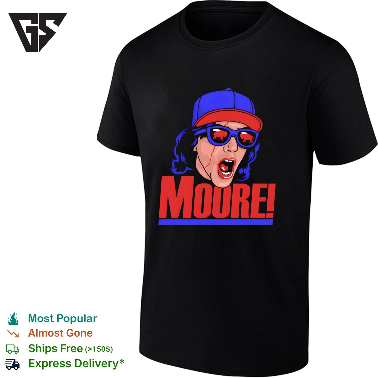 Moore Bills Mafia Go Bills T-Shirt Moore Bills Mafia Go Bills T-Shirt