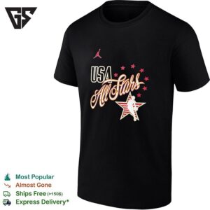 NBA All Star Game Stars Shape T-Shirt