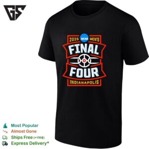 NCAA 2026 Men’s Final Four Indianapolis Logo T-Shirt