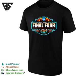 NCAA 2026 Women’s Final Four Phoenix Logo Retro T-Shirt