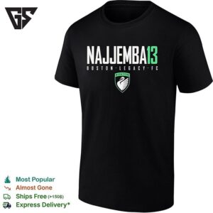 Najjemba13 Fauzia Najjemba Boston Legacy Fc Logo T-Shirt