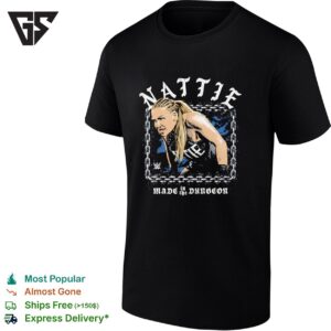 Nattie Made In The Dungeon Wwe Retro T-Shirt