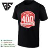 Nebraska Cornhuskers Memorial Stadium Consecutive Sellouts 400th 9 20 24 T-Shirt
