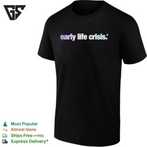 Nettspend Wearing Early Life Crisis T-Shirt