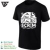 New Orleans Scrim Houdini Hound Live Free Or Bark Trying Moonlit Skyline T-Shirt