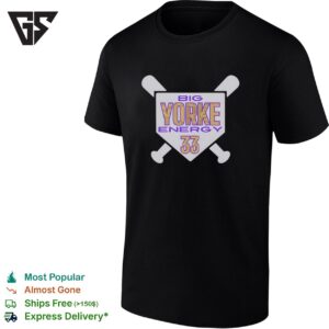 New York Yankees Big Yorke Energy 33 T-Shirt