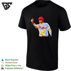 Nick Castellanos Middle Finger Philadelphia Phillies Funny T-Shirt