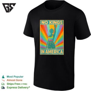 No Kings In America Since 1775 Retro T-Shirt