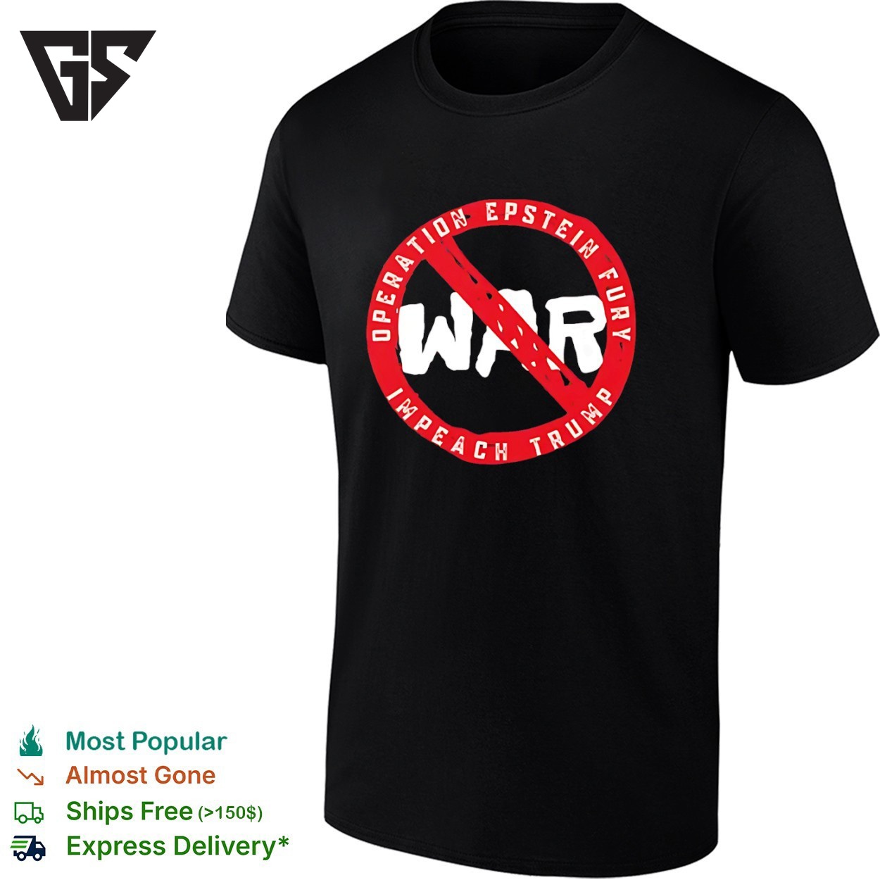 No War Operation Epstein Furry Impeach Trump T-Shirt No War Operation Epstein Furry Impeach Trump T-Shirt