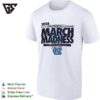 North Carolina Tar Heels NCAA Di Women’s Basketball Championship March Madness 2026 T-Shirt