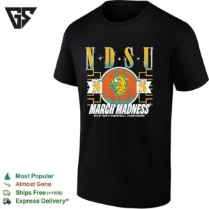 North Dakota State Bison Men’s Basketball NCAA Championship March Madness 2026 T-Shirt