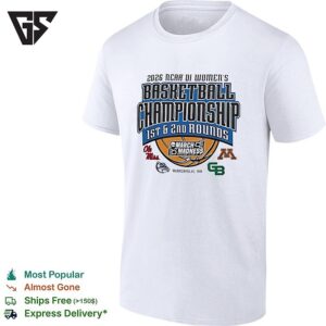 Ole Miss Bulldogs Gb M Women’s Basketball Championship 2026 NCAA Di 1st 2nd Rounds March Madness T-Shirt