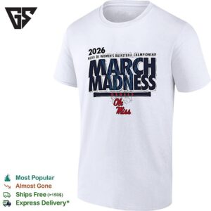 Ole Miss Rebels NCAA Di Women’s Basketball Championship March Madness 2026 T-Shirt
