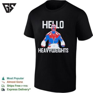 Oleksandr Usyk Hello Heavyweights Ufc Retro T-Shirt