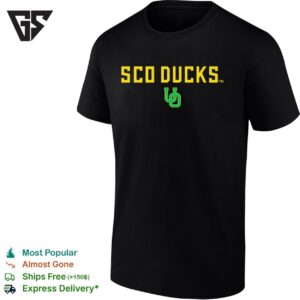 Oregon Ducks Football Sco Ducks Logo T-Shirt