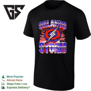 Orlando Storm Football Ufl Logo Vintage T-Shirt 1 1