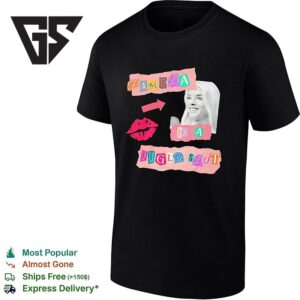Pamela Is A Fugly Slut Collage Style T-Shirt