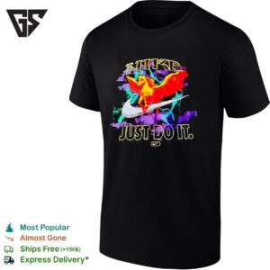 Pegasus Just Do It Lightning And Cloud Graphic T-Shirt