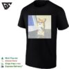 Pembroke Welsh Corgi Wearing Sunglasses And Holding Pistol Funny T-Shirt