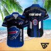 Personalized Buffalo Bills Tech Shield Hawaiian Shirt