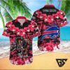 Personalized Buffalo Bills Warrior Floral Hawaiian Shirt