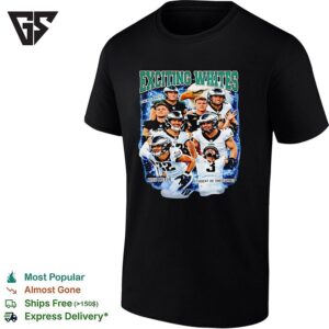 Philadelphia Eagles Team Exciting Whites High Motor And Student Of The Game Graphic T-Shirt