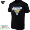 Pittsburgh Panthers Football Palm Tree Pattern Inside A Triangle Logo T-Shirt