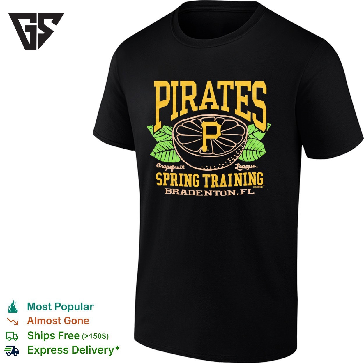 Pittsburgh Pirates Grapefruit League T-Shirt Pittsburgh Pirates Grapefruit League T-Shirt