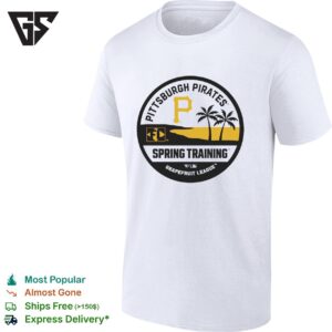 Pittsburgh Pirates Levelwear Spring Training Badge Luxe Signature Knit T-Shirt