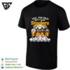Pittsburgh Steelers Players Yes I’m Old But I Saw Steelers Greatness City Skyline T-Shirt