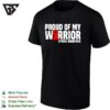 Proud Of My Warrior Red Ribbon Stroke Awareness T-Shirt
