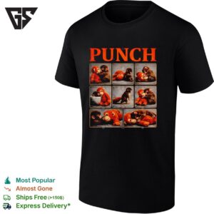 Punch Monkey Baseball T-Shirt