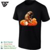 Punch Monkey Stting On Plush Monkey Graphic T-Shirt