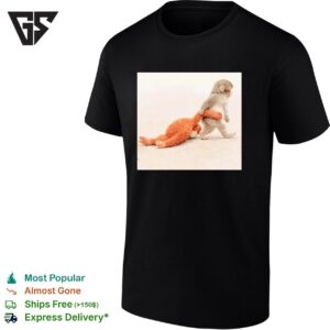 Punch The Monkey Walking T-Shirt
