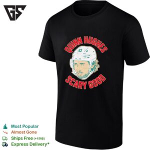 Quinn Hughes Ghost Eyes T-Shirt