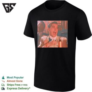 Ray Liotta As Henry Hill Laughing In Bamboo Lounge Club Goodfellas Movie T-Shirt