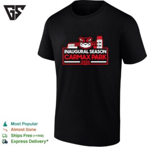 Richmond Flying Squirrels Carmax Park Inaugural Season 2026 T-Shirt