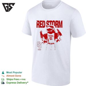 Saint John’s Red Storm Mascot Mode T-Shirt