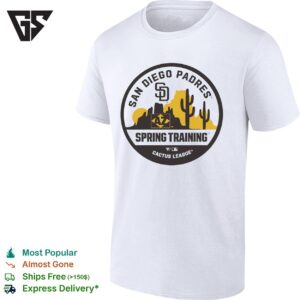 San Diego Padres Levelwear Spring Training Badge Luxe Signature Knit T-Shirt