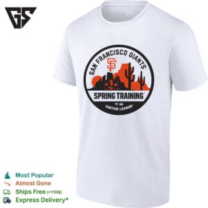 San Francisco Giants Levelwear Spring Training Badge Luxe Signature Knit T-Shirt