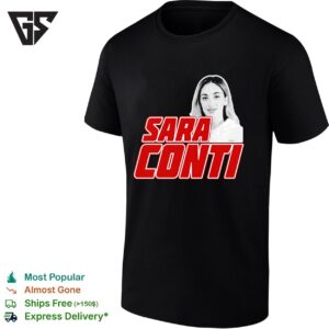 Sara Conti 2026 Olympic Games Team Event Bronze Medalist T-Shirt