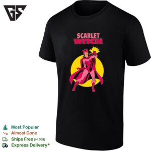 Scarlet Witch Marvel Comics Retro T-Shirt